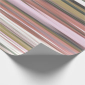 抽象芸術#2：秋の紅葉 ぼやけ ラッピングペーパー (角)