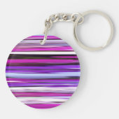 抽象芸術#2：紫ぼやけ キーホルダー (裏面)