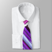抽象芸術#2：紫ぼやけ ネクタイ (タイ)