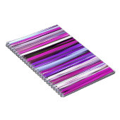 抽象芸術#2：紫ぼやけ ノートブック (右側)