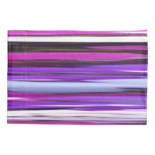 抽象芸術#2:紫ぼやけ 枕カバー (裏面)