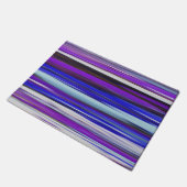 抽象芸術#2：紫外線ぼやけ ドアマット (アングル)