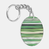 抽象芸術#2：緑ぼやけ キーホルダー (正面左)
