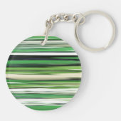 抽象芸術#2：緑ぼやけ キーホルダー (裏面)
