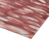 抽象芸術#2：赤ぼやけ カッティングボード (角)