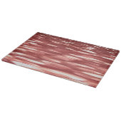 抽象芸術#2：赤ぼやけ カッティングボード (角)