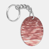 抽象芸術#2:赤ぼやけ キーホルダー (正面左)