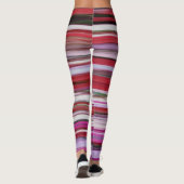 抽象芸術#2：赤ぼやけ レギンス (裏面)