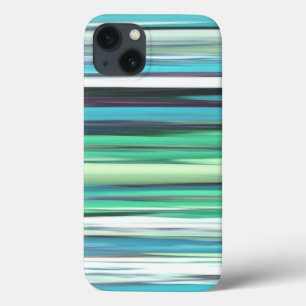抽象芸術#2: Aqua blue green ぼやけ Case-Mate iPhone 13ケース
