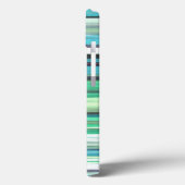 抽象芸術#2: Aqua blue green ぼやけ Case-Mate iPhone iPhoneケース (裏面 / 左)