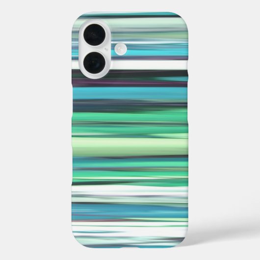 抽象芸術#2: Aqua blue green ぼやけ Case-Mate iPhone iPhoneケース (裏面)