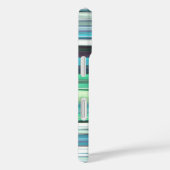 抽象芸術#2: Aqua blue green ぼやけ Case-Mate iPhone iPhoneケース (裏面 / 右)