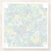 抽象芸術_3ガラスコースター ガラスコースター (裏面)