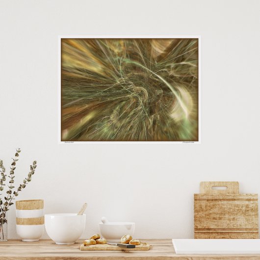 抽象芸術#30 ポスター (キッチン)