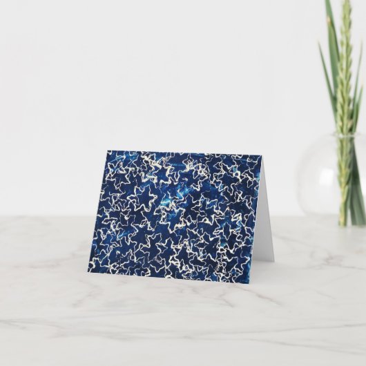 抽象芸術_32ノートカード()  サンキューカード (正面)