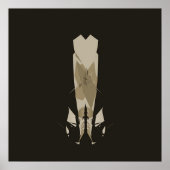 抽象芸術#323 ポスター (正面)