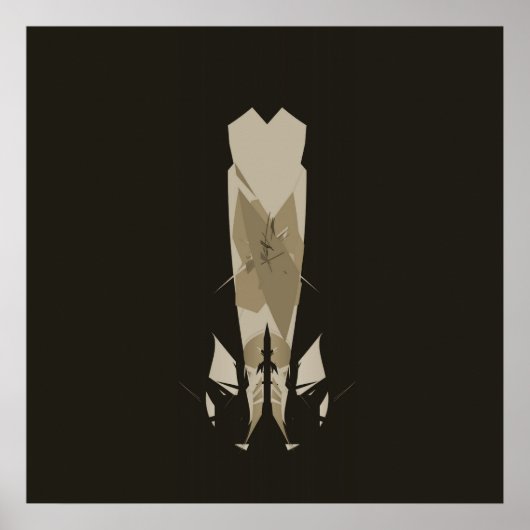 抽象芸術#323 ポスター (正面)