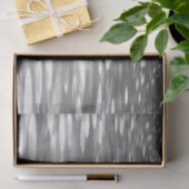 抽象芸術#3：シルバーグレーきらめく 薄葉紙 (ギフト)