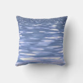 抽象芸術#3：パウダーブルーきらめく クッション (裏面)