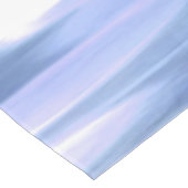 抽象芸術#3：パウダーブルーきらめく テーブルクロス (アングル)