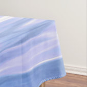 抽象芸術#3：パウダーブルーきらめく テーブルクロス (インサイチュ)