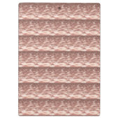 抽象芸術#3：銅バラ金ゴールドきらめく クリップボード (裏面)