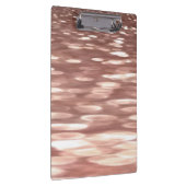 抽象芸術#3：銅バラ金ゴールドきらめく クリップボード (右)