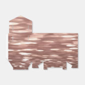 抽象芸術#3：銅バラ金ゴールドきらめく フェイバーボックス (折り畳みなし)