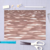 抽象芸術#3：銅バラ金ゴールドきらめく 薄葉紙 (クラフト)