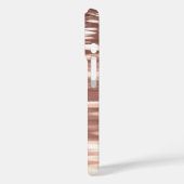 抽象芸術#3：銅バラ金ゴールドきらめく Case-Mate iPhoneケース (裏面 / 左)