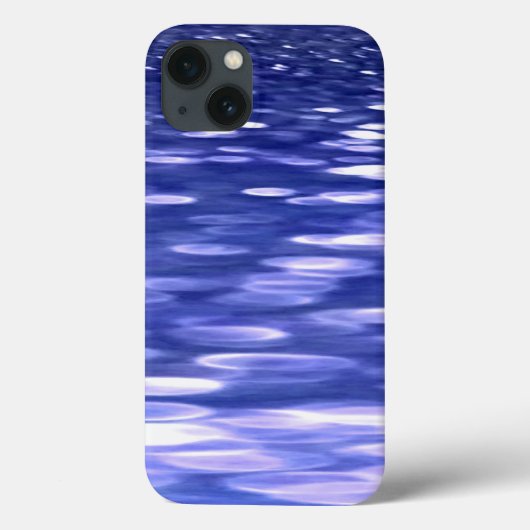抽象芸術#3:青いきらめくケース – Mate iPhoneケース Case-Mate iPhoneケース (裏面)