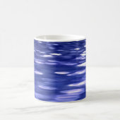 抽象芸術#3:青きらめく コーヒーマグカップ (中央)