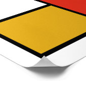 抽象芸術#401 ポスター (角)