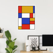 抽象芸術#401 ポスター (ホームオフィス)