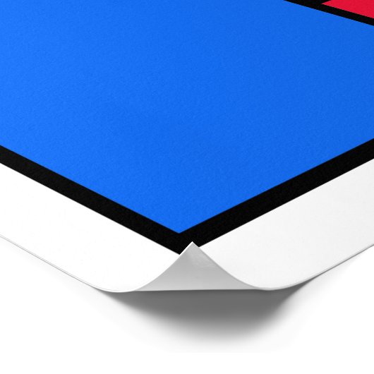 抽象芸術#402 ポスター (角)