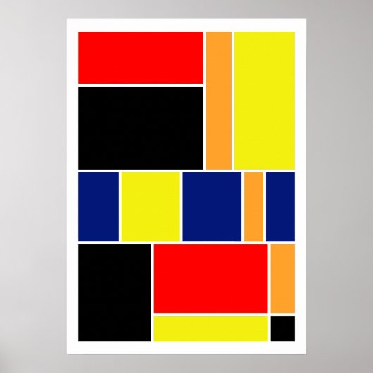 抽象芸術#404 ポスター (正面)