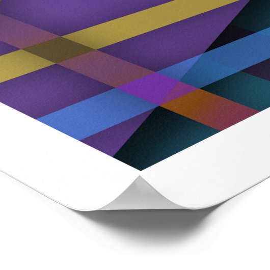 抽象芸術#413 ポスター (角)