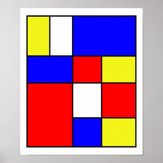 抽象芸術#414 ポスター (正面)