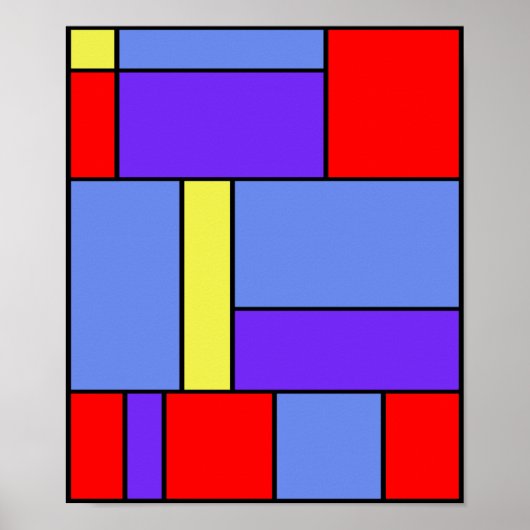 抽象芸術#482 ポスター (正面)