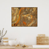 抽象芸術#57 ポスター (キッチン)