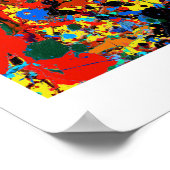 抽象芸術#744ヴェロニカ ポスター (角)