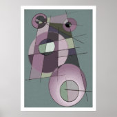 抽象芸術#851 ポスター (正面)