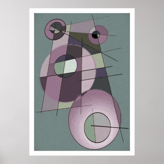 抽象芸術#851 ポスター (正面)