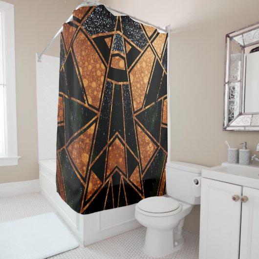 抽象芸術#856 シャワーカーテン (インサイチュ)