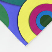 抽象芸術#928 フリースブランケット (角)