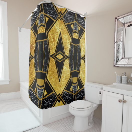 抽象芸術#935 シャワーカーテン (インサイチュ)