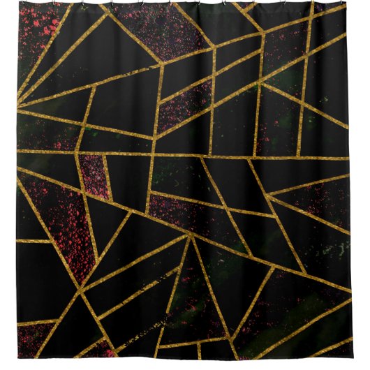 抽象芸術#939 シャワーカーテン (正面)