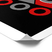 抽象芸術#946 ポスター (角)