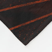 抽象芸術#948赤 フリースブランケット (角)