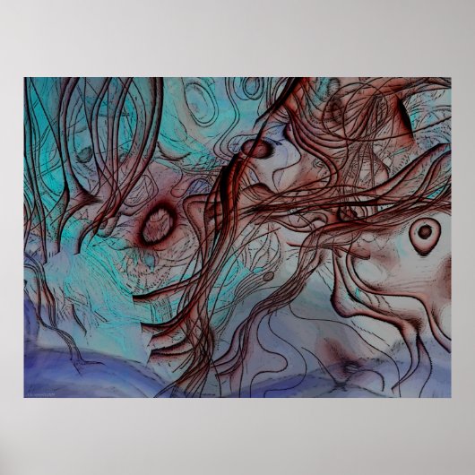 抽象芸術#96i ポスター (正面)